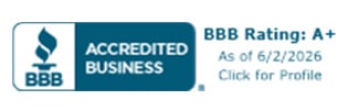 BBB | Accredited Business | BBB Rating: A+ as of 6/2/2026 | Click For Profile